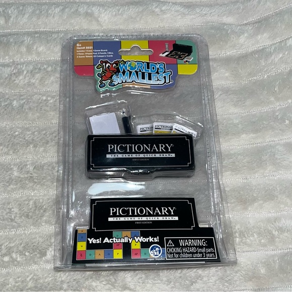 NEW World's Smallest Pictionary Game - Picture 1 of 4